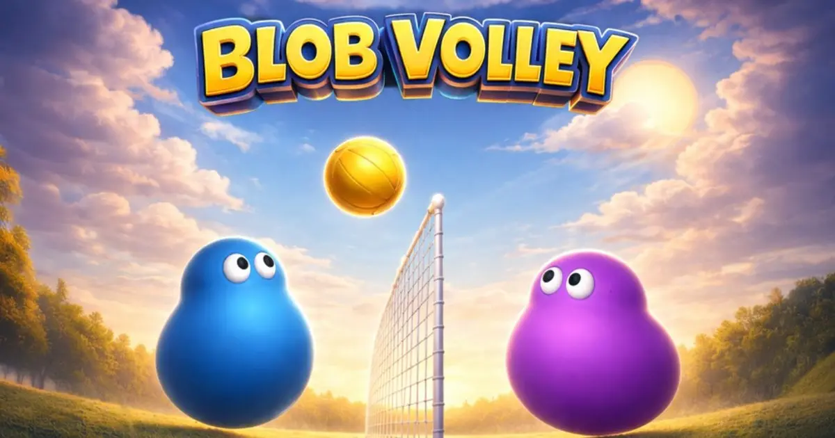Blob Volley key art